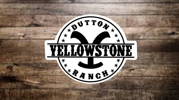 Yellowstone Dutton Ranch Sticker